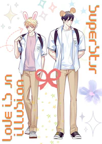 two anime characters with bunny ears on their heads
