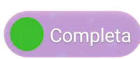 a purple button with the word completa on it
